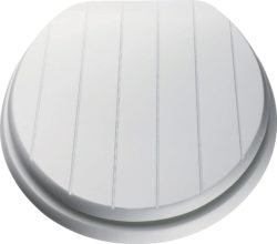 HOME - Shaker Style - Toilet Seat - White